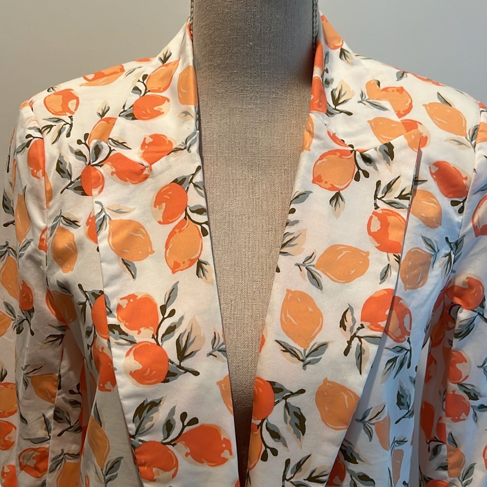 Fate Jacket and short set. Oranges and lemons. - Picture 5 of 16